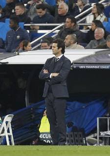 Soccer match between Real Madrid and CSK of the Champions League 2018 2019 held at the Santiago Bernabeu stadium in Madrid Photo Jose Cuesta 261 Cordon Press Santiago Solari Cordon Press, detectedSourceLanguage  xJosexLuisxCuestax xx