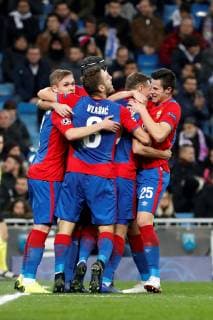 CSKA Moscow s players jubilate a goal during the UEFA Champions League 6th round groups phase match between Real Madrid and CSKA Moscow, at the Santiago Bernabeu stadium, in Madrid, Spain, 12 December 2018. Real Madrid vs. CSKA Moscow !ACHTUNG: NUR REDAKTIONELLE NUTZUNG!  Copyright: xJ.P.xGandulx GRAF6004 20181212-636802408712462857
