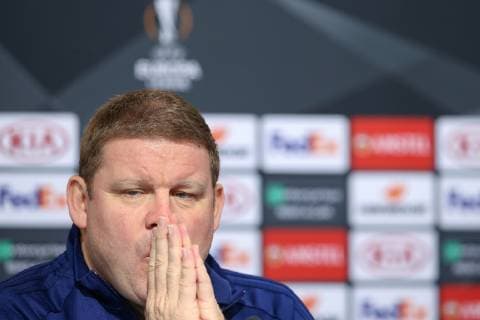 RSC Anderlecht press conference PK Pressekonferenz - Zagreb, Croatia 12.12.2018., Zagreb, Croatia - RSC Anderlecht press conference on the occasion of UEFA Champions League football match with GNK Dinamo. Hein Vanhaezebrouck  LukaxStanzl PIXSELL