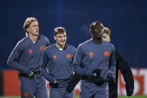 PXL_RSC Anderlecht training - Zagreb, Croatia 12.12.2018., Zagreb, Croatia - RSC Anderlecht training on the occasion of UEFA Champions League football match with GNK Dinamo. Pieter Gerkens  LukaxStanzl PIXSELL