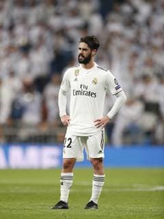 Isco of Real Madrid during the UEFA Champions League group G match between Real Madrid and CSKA Moskva at the Santiago Bernabeu stadium on December 12, 2018 in Madrid, Spain UEFA Champions League 2018 2019 xVIxVIxImagesx xMauricexvanxSteenxIVx 13053733