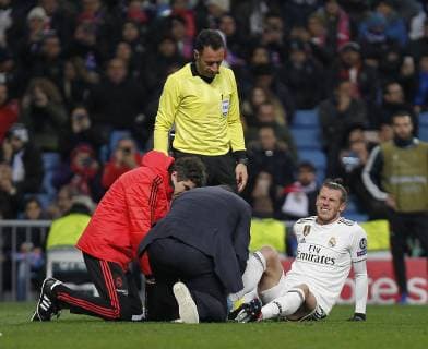 Soccer match between Real Madrid and CSK of the Champions League 2018 2019 held at the Santiago Bernabeu stadium in Madrid Photo Jose Cuesta 261 Cordon Press Gareth Bale Cordon Press  xJosexLuisxCuestax xx