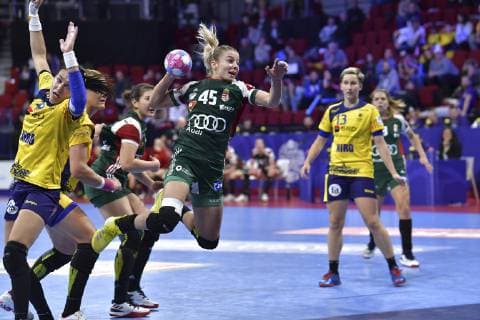 Hafra Noemi HANDBALL : Championnat d Europe Feminin 2018 - Nancy 012 12 2018 - Hongrie vs Roumanie - 2e Tour MAO Panoramic 