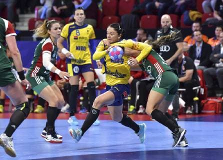 Ardean Elisei Valentina HANDBALL : Championnat d Europe Feminin 2018 - Nancy 012 12 2018 - Hongrie vs Roumanie - 2e Tour MAO Panoramic 