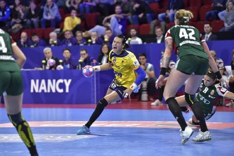 Neagu Cristina HANDBALL : Championnat d Europe Feminin 2018 - Nancy 012 12 2018 - Hongrie vs Roumanie - 2e Tour MAO Panoramic 
