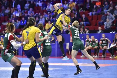 Neagu Cristina HANDBALL : Championnat d Europe Feminin 2018 - Nancy 012 12 2018 - Hongrie vs Roumanie - 2e Tour MAO Panoramic 