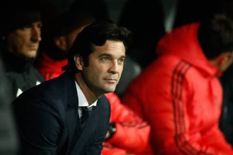 December 12, 2018 - Madrid, MADRID, SPAIN - Santiago Solari of Real Madrid during the UEFA Champions League football match played between Real Madrid and CSKA Moskova at Santiago Bernabeu stadium, Madrid, Spain, on December 12th, 2018. Soccer: Champions League - Real Madrid v CSKA Moskova - ZUMAa181 20181212_zaa_a181_048 Copyright: xAFP7x
