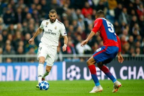 December 12, 2018 - Madrid, MADRID, SPAIN - Karim Benzema of Real Madrid during the UEFA Champions League football match played between Real Madrid and CSKA Moskova at Santiago Bernabeu stadium, Madrid, Spain, on December 12th, 2018. Soccer: Champions League - Real Madrid v CSKA Moskova - ZUMAa181 20181212_zaa_a181_065 Copyright: xAFP7x