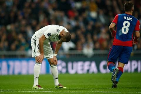 December 12, 2018 - Madrid, MADRID, SPAIN - Karim Benzema of Real Madrid during the UEFA Champions League football match played between Real Madrid and CSKA Moskova at Santiago Bernabeu stadium, Madrid, Spain, on December 12th, 2018. Soccer: Champions League - Real Madrid v CSKA Moskova - ZUMAa181 20181212_zaa_a181_066 Copyright: xAFP7x