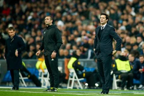 December 12, 2018 - Madrid, MADRID, SPAIN - Santiago Solari of Real Madrid during the UEFA Champions League football match played between Real Madrid and CSKA Moskova at Santiago Bernabeu stadium, Madrid, Spain, on December 12th, 2018. Soccer: Champions League - Real Madrid v CSKA Moskova - ZUMAa181 20181212_zaa_a181_077 Copyright: xAFP7x