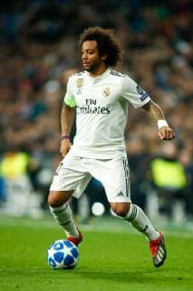December 12, 2018 - Madrid, MADRID, SPAIN - Marcelo of Real Madrid during the UEFA Champions League football match played between Real Madrid and CSKA Moskova at Santiago Bernabeu stadium, Madrid, Spain, on December 12th, 2018. Soccer: Champions League - Real Madrid v CSKA Moskova - ZUMAa181 20181212_zaa_a181_083 Copyright: xAFP7x