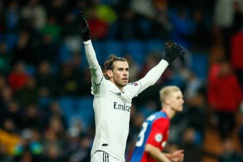 December 12, 2018 - Madrid, MADRID, SPAIN - Gareth Bale of Real Madrid during the UEFA Champions League football match played between Real Madrid and CSKA Moskova at Santiago Bernabeu stadium, Madrid, Spain, on December 12th, 2018. Soccer: Champions League - Real Madrid v CSKA Moskova - ZUMAa181 20181212_zaa_a181_125 Copyright: xAFP7x