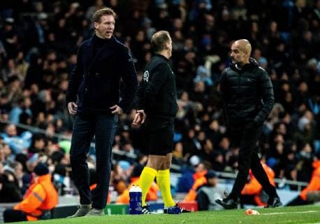 12 12 2018 xfux Football UEFA Champions League Manchester City FC TSG 1899 Hoffenheim emspor v l Coach Julian Nagelsmann TSG 1899 Hoffenheim Manchester