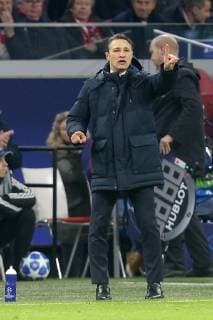 Coach Niko Kovac FC Bayern Muenchen with raised index finger Ajax Amsterdam vs. FC Bayern Muenchen Football Champions League Group Stage 12 12 2018 Ajax Amsterdam vs. FC Bayern Muenchen Football Champions League Group Stage 12 12 2018 Amsterdam Copyright: xLanger Eibner-Pressefotox EP_HLR