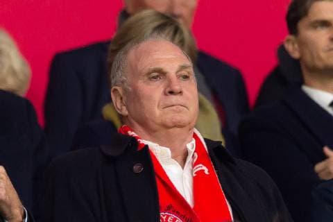Amsterdam Netherlands 12 12 2018 UEFA Champions League 2018 19 Season Back Round Group Stage 6 Matchday Ajax Amsterdam FC Bayern Munich President Uli Hoeness FCB watching DeFodi053