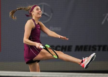 Antonia Lottner German Championships 2018 Tennis German Championships 2018 German Championships Biberach an der Riss Baden Wuerttemberg Germany 12 December 2018 Â Copyright: xJuergenxHasenkopfx