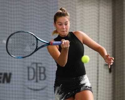 Emily Seibold German Championships 2018 Tennis German Championships 2018 German Championships Biberach an der Riss Baden Wuerttemberg Germany 12 December 2018 Â Copyright: xJuergenxHasenkopfx