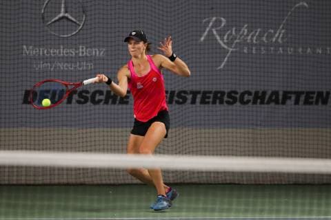 Katharina Gerlach German Championships 2018 Tennis German Championships 2018 German Championships Biberach at the Riss Baden Wuerttemberg Germany 12 December 2018 Â Copyright: xJuergenxHasenkopfx