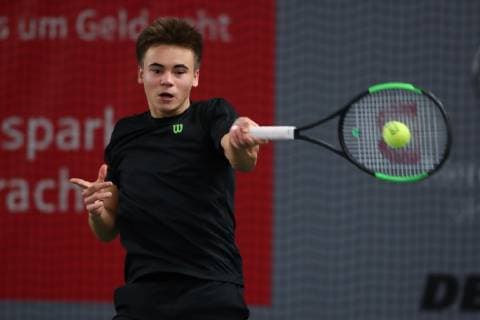 Niklas Guttau German Championships 2018 Tennis German Championships 2018 German Championships Biberach at the Riss Baden Wuerttemberg Germany 12 December 2018 Â Copyright: xJuergenxHasenkopfx
