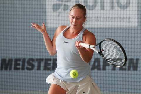 Julia Wachaczyk German Championships 2018 Tennis German Championships 2018 German Championships Biberach an der Riss Baden Wuerttemberg Germany 12 December 2018 Â Copyright: xJuergenxHasenkopfx