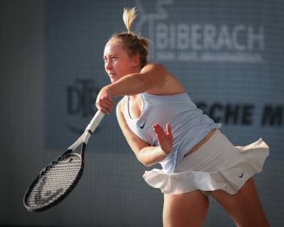 Julia Wachaczyk German Championships 2018 Tennis German Championships 2018 German Championships Biberach an der Riss Baden Wuerttemberg Germany 12 December 2018 Â Copyright: xJuergenxHasenkopfx