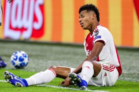 AMSTERDAM - Ajax - Bayern Munchen , Football , Season 2018 2019 , Champions League , Johan Cruijff ArenA , 09-12-2018 , Ajax player David Neres Ajax - Bayern  x2685705x