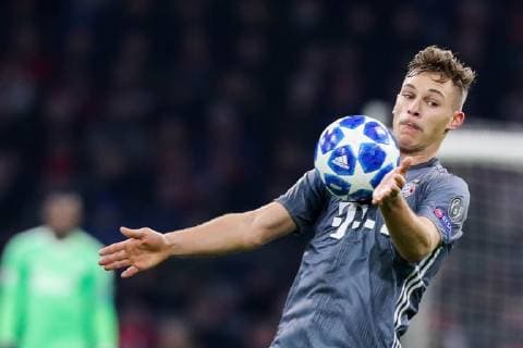 AMSTERDAM - Ajax - Bayern Munchen , Football , Season 2018 2019 , Champions League , Johan Cruijff ArenA , 09-12-2018 , Bayern Munchen player Joshua Kimmich Ajax - Bayern  x2685709x