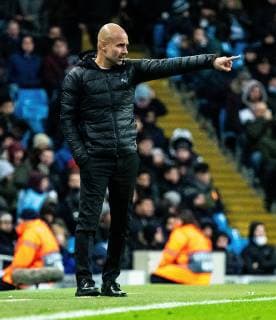 12 12 2018 xfux football UEFA Champions League Manchester City FC TSG 1899 Hoffenheim emspor v l coach Pep Guardiola Manchester City FC gives instructions gesticulated with arms gesticulate gives instructions gesticulate gesticulate gesticolando Manchester