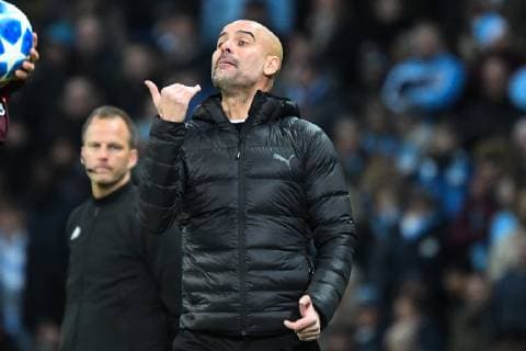12 12 2018 xmeix Football UEFA Champions League Manchester City FC TSG 1899 Hoffenheim emspor v l Coach Pep Guardiola Manchester City DFL DFB REGULATIONS PROHIBIT ANY USE OF PHOTOGRAPHS as IMAGE SEQUENCES and or QUASI VIDEO Manchester prio:1