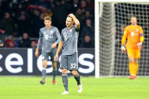 Joshua Kimmich FC Bayern Muenchen 32 after 1 1 Ajax Amsterdam vs. FC Bayern Muenchen Football Champions League Group Phase 12 12 2018 Ajax Amsterdam vs. FC Bayern Muenchen Football Champions League Group Phase 12 12 2018 Amsterdam Copyright: xLanger Eibner-Pressefotox EP_HLR