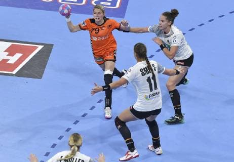 Polman Estavana HANDBALL : Championnat d Europe Feminin 2018 - Nancy 012 12 2018 - Pays Bas vs Allemagne - 2e Tour MAO Panoramic 
