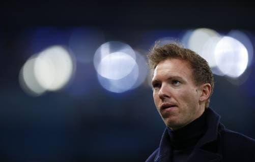 Sport Bilder des Tages Football - 2018 2019 UEFA Champions League - Group F: Manchester City vs. 1899 Hoffenheim Julian Nagelsmann manager of Hoffenheim at The Etihad. COLORSPORT LYNNE CAMERON 