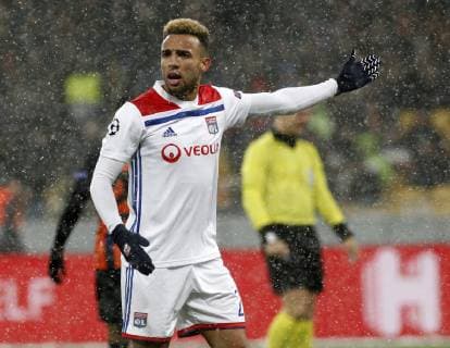 December 13, 2018 - Kyiv, Ukraine - Fernando MaroÂßal of Lyon reacts during the UEFA Champions League Group F football match between Shakhtar Donetsk and Lyon at the NSK Olimpiyskyi in Kyiv, Ukraine, December 12, 2018. UEFA Champions League 2018: Group F: Shakhtar 1:1 Lyon - ZUMAs334 87573214st Copyright: xAnatoliixStepanovx