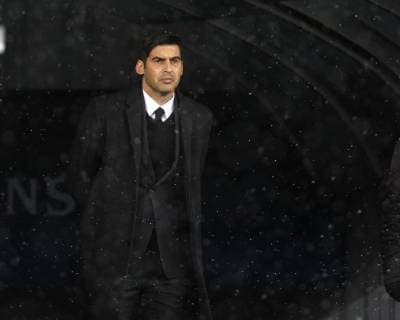 December 12, 2018 - Kyiv, Ukraine - Shakhtar head coach Paulo Fonseca before the UEFA Champions League Group F football match between Shakhtar Donetsk and Lyon at the NSK Olimpiyskyi in Kyiv, Ukraine, December 12, 2018. UEFA Champions League 2018: Group F: Shakhtar 1:1 Lyon - ZUMAs334 87573230st Copyright: xAnatoliixStepanovx
