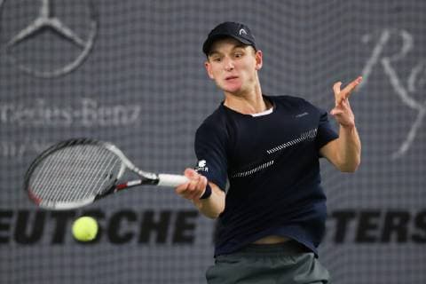 Osman Torski German Championships 2018 Tennis German Championships 2018 German Championships Biberach an der Riss Baden Wuerttemberg Germany 12 December 2018 Â Copyright: xJuergenxHasenkopfx