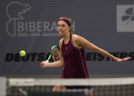 Antonia Lottner German Championships 2018 Tennis German Championships 2018 German Championships Biberach an der Riss Baden Wuerttemberg Germany 12 December 2018 Â Copyright: xJuergenxHasenkopfx
