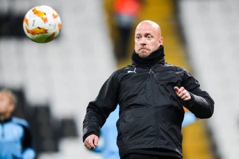 181213 Assistant coach Olof Persson or Malmö FF during the Europe league match between Besiktas and Malmö FF on December 13, 2018 in Istanbul Photo Petter Arvidson BILDBYR N Code PA 92175, detectedSourceLanguage  Copyright: PETTERxARVIDSON BB181213PA007