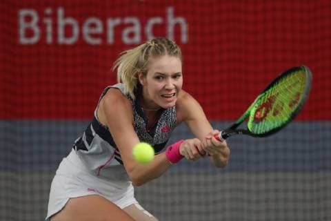 Katharina Hobgarski German Championships 2018 Tennis German Championships 2018 German Championships Biberach at the Riss Baden Wuerttemberg Germany 13 December 2018 Â Copyright: xJuergenxHasenkopfx