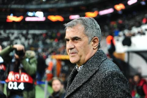 Coach Senol Gunes of Besiktas during the UEFA Europa League match between Besiktas and Malmo at Vodafone Park in Istanbul , Turkey on December 13 , 2018. 
