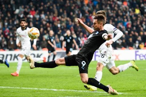 181213 Markus Rosenberg of Malmö FF during the Europe league match between Besiktas and Malmö FF on December 13, 2018 in Istanbul Photo Petter Arvidson BILDBYR N Code PA 92175, detectedSourceLanguage  Copyright: PETTERxARVIDSON BB181213PA058