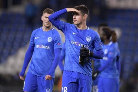 Genk s Ruslan Malinovski pictured after a game of Belgian soccer team KRC Racing Genk against Norwegian Sarpsborg 08 FF, in Genk, Thursday 13 December 2018, on day six of the Europa League group stage in group I. YORICKxJANSENS  x05489579x