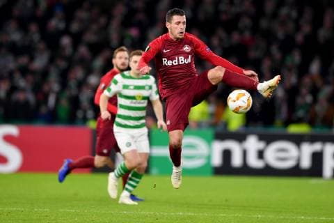 SOCCER - UEFA EL, Celtic vs RBS GLASGOW,SCOTLAND,13.DEC.18 - SOCCER - UEFA Europa League, group stage, Celtic Glasgow vs Red Bull Salzburg. Image shows Zlatko Junuzovic (RBS). GEPAxpictures xFlorianxErtl