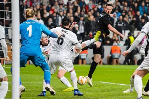 181213 Markus Rosenberg of Malmö FF during the Europe league match between Besiktas and Malmö FF on December 13, 2018 in Istanbul Photo Petter Arvidson BILDBYR N Code PA 92175, detectedSourceLanguage  Copyright: PETTERxARVIDSON BB181213PA103