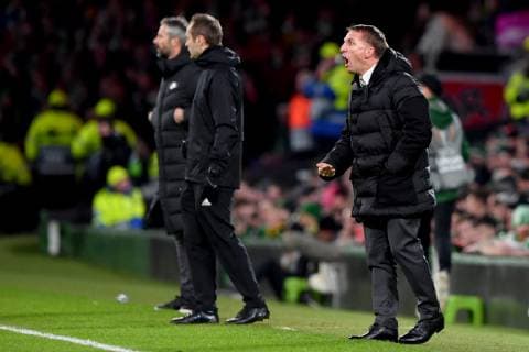 SOCCER - UEFA EL, Celtic vs RBS GLASGOW,SCOTLAND,13.DEC.18 - SOCCER - UEFA Europa League, group stage, Celtic Glasgow vs Red Bull Salzburg. Image shows head coach Brendan Rodgers (Celtic). GEPAxpictures xFlorianxErtl