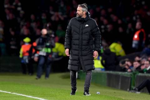 SOCCER - UEFA EL, Celtic vs RBS GLASGOW,SCOTLAND,13.DEC.18 - SOCCER - UEFA Europa League, group stage, Celtic Glasgow vs Red Bull Salzburg. Image shows head coach Marco Rose (RBS). GEPAxpictures xFlorianxErtl