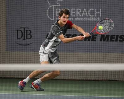 Kai Lemstra German Championships 2018 Tennis German Championships 2018 German Championships Biberach at the Riss Baden Wuerttemberg Germany 13 December 2018 Â Copyright: xJuergenxHasenkopfx
