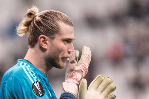 goalkeeper Loris Sven Karius of Besiktas JK during the UEFA Europa League group I match between between Besiktas AS and Malmo FF at the Besiktas Park on December 13, 2018 in Istanbul, Turkey UEFA Europa League 2018 2019 xVIxVIxImagesx xGerritxvanxKeulenxIVx 13067128