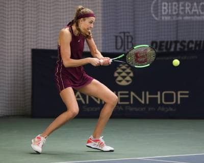 Antonia Lottner German Championships 2018 Tennis German Championships 2018 German Championships Biberach at the Riss Baden Wuerttemberg Germany 14 December 2018 Â Copyright: xJuergenxHasenkopfx
