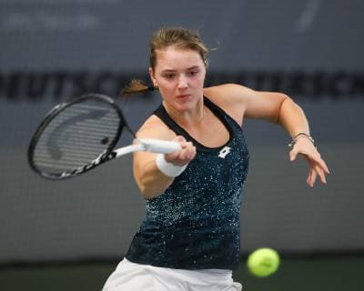 Jule Niemeier German Championships 2018 Tennis German Championships 2018 German Championships Biberach at the Riss Baden Wuerttemberg Germany 14 December 2018 Â Copyright: xJuergenxHasenkopfx