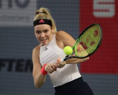 Katharina Hobgarski German Championships 2018 Tennis German Championships 2018 German Championships Biberach at the Riss Baden Wuerttemberg Germany 14 December 2018 Â Copyright: xJuergenxHasenkopfx